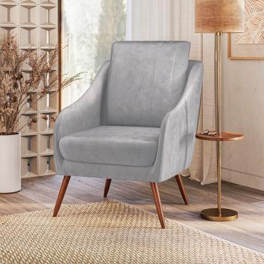 Imagem de Poltrona Libia Encosto em Fibra Siliconada Movellu Home