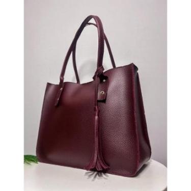 Imagem de Bolsa Feminina Couro Executive-Feminino