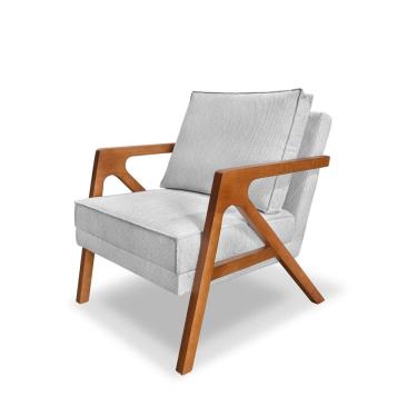 Imagem de Poltrona Mona Linho Boucle - Lucadi Home