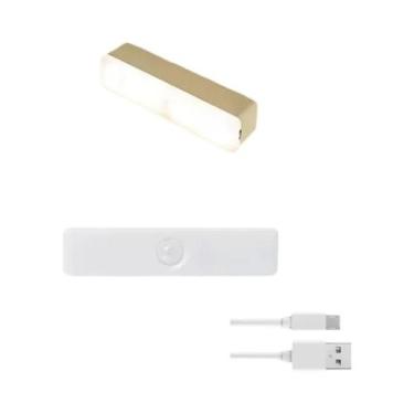 Imagem de Luz Inteligente De Armário Com Sucção Magnética, Indução Por Sensor De