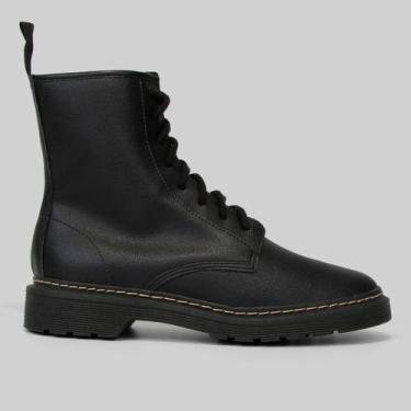 Imagem de Bota Coturno Zatz Feminina, Preto, 35