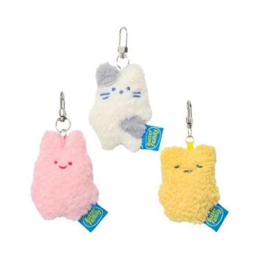 Imagem de Chaveiro De Pelúcia De Coelho Macio De 7cm, Brinquedo De Anime Para Cr