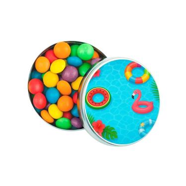 Imagem de Kit 30 Latinhas Lembrancinhas Festa na Piscina