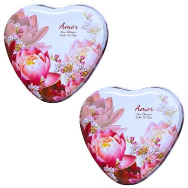 Imagem de Vela Decorativa De Cera Com Base De Metal 7cm Enfeite Decoracao Mesa A