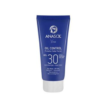 Imagem de Protetor solar facial anasol oil control fps 30 vegano 60g, 60ml