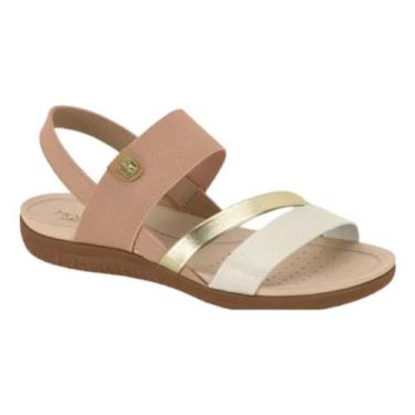 Imagem de Sandália Rasteira Elástica Modare Conforto Nude OFF 7125.233, Nude off