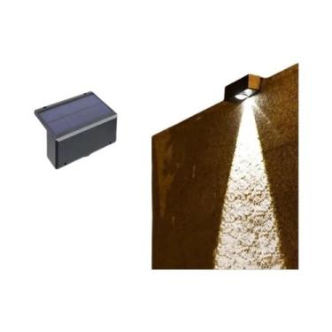 Imagem de Lâmpada Solar De Parede Super Brilhante À Prova d'Água Para Jardim, Qu