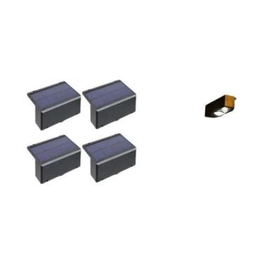 Imagem de Lâmpada Solar De Parede Super Brilhante À Prova d'Água Para Jardim, Qu