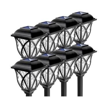 Imagem de Luzes Solares Para Jardim Externas À Prova d'Água LED Para Caminhos E 