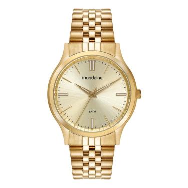 Imagem de Relogio Mondaine Masculino Ref: 33033gpmvda1 Clássico Aço Dourado