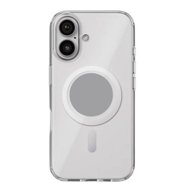 Imagem de Capinha para Celular MDM Capinha Ultra Transparente Iph 17 Indução Borda Elevada Proteç...
