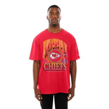 Imagem de CAMISETA NEW ERA OVERSIZE KANSAS CITY CHIEFS NFL VERMELHO-Masculino
