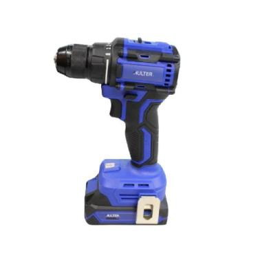 Imagem de Parafusadeira a Bateria 21V com Estojo Hulter Pro HT1CD350M-10F