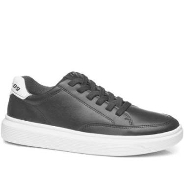 Imagem de Tênis Casual Pegada Masculino em Microfibra Preto 172103-04-Masculino