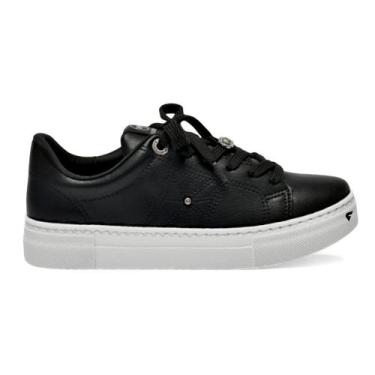 Imagem de Tênis Casual Via Marte 138-005-01 Feminino, Preto, 37