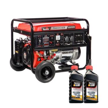 Imagem de Gerador de energia tg8000cxer+brinde óleo lubri.gg10 10w 30sl toyama