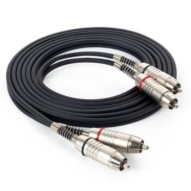 Imagem de Cabo de Áudio 2 RCA para 2 RCA - Santo Ângelo, 15 MT