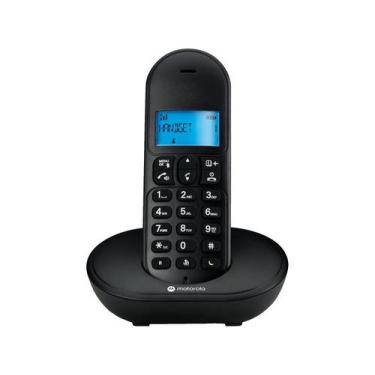 Imagem de Telefone Sem Fio Motorola MT150 com Identificador Preto