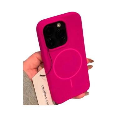 Imagem de Capa De Silicone Líquido Para iPhone 16E 16 15 14 13 12 11 pro Max Com