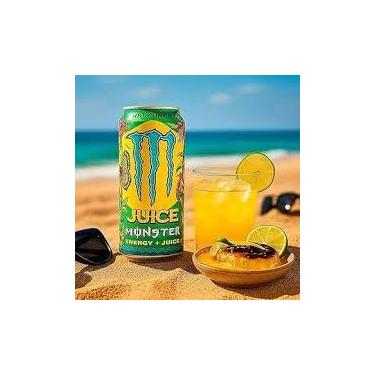 Imagem de monster rio puch 473 ml com 6 unidades - coca