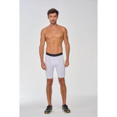 Imagem de Bermuda Térmica Masculina com bolso em Poliamida Fitness Elevate-Masculino