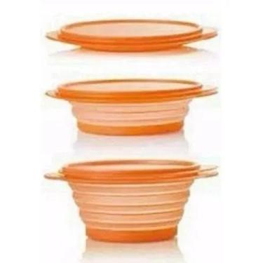 Imagem de Tupperware mini max redondo dobravel 1,5l