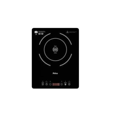 Imagem de Cooktop de Indução Portátil Philco PCT10A 1 Boca Vitrocerâmico com Painel Digital Touch Preto 110V