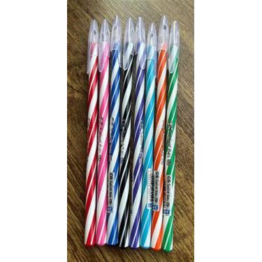 Imagem de CANETA CIS SPIRO GEL - Ponta Agulha 0.7mm - Cores Variadas, Azul Claro