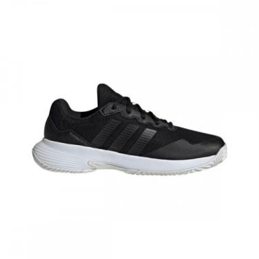 Imagem de Tenis Adidas Gamecourt 2 KI0788 Indoor Quadra Padel Feminino, Preto, 3