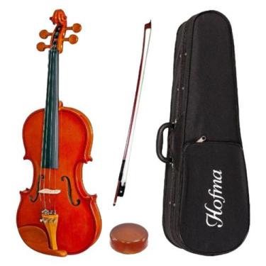 Imagem de Violino 3/4 Hofma Hve 231 Natural + Estojo + Arco + Breu , HVE 231