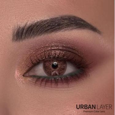Imagem de Lentes de Contato Urban Layer AI - Todas as Cores, Brown