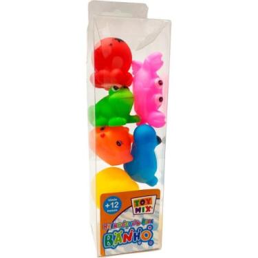Imagem de Brinquedo para Bebe para Banho 7PCS (S) - Toy Mix