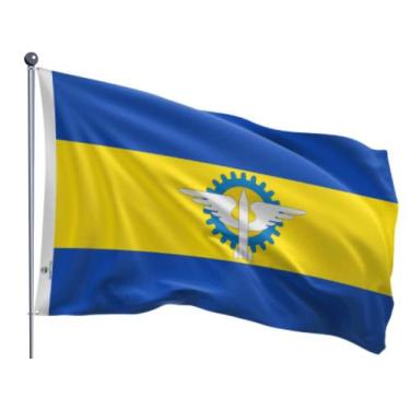 Imagem de Bandeira do Município de Parnamirim Uma Face Estampada Tamanho 70x100c