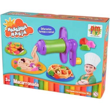 Imagem de Kit Massinha de Modelar Mania Macarronada - DMTOYS