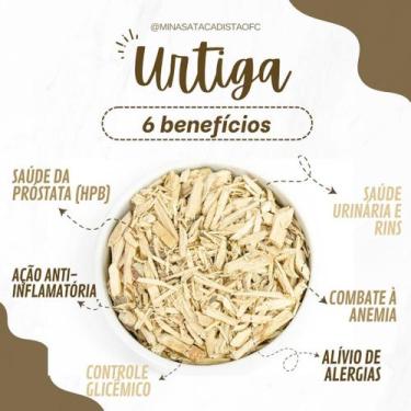 Imagem de Urtiga raiz rasurada 200 gramas - MINAS ATACADISTA