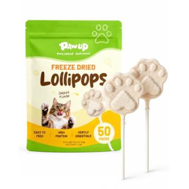 Imagem de Petisco para Gatos PAWUP de Frango Liofilizado Pacote com 50 Unidades