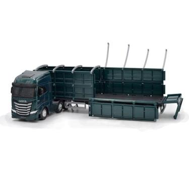 Imagem de S-Way Caminhão Graneleiro Iveco Brinquedo Infantil Carrinhos Miniatura