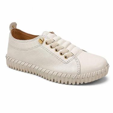 Imagem de Tênis Bottero Twister Feminino em Couro 374102 Off White, Off white, 3