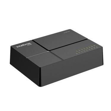 Imagem de Switch Não Gerenciável S1116F com 16 Portas Gigabit Fast Ethernet para Redes Corporativas e Iot Preto Intelbras