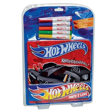 Imagem de Hot Wheels - Livro Pinte e Lave - Fun