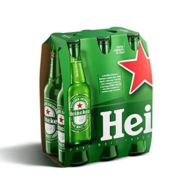 Imagem de Cerveja Heineken Garrafa Long Neck 330ml - 24 unid.
