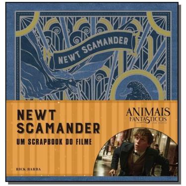 Imagem de Animais Fantasticos E Onde Habitam - Newt Scamander - Scrapbook Do Filme, O