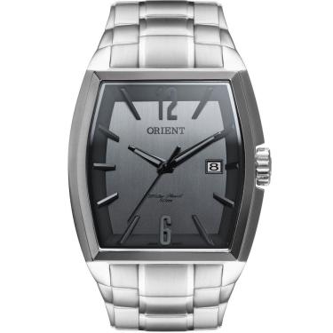Imagem de Relógio ORIENT masculino analógico aço cinza GBSS1050 G2SX