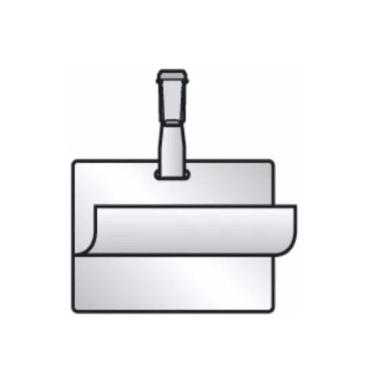 Imagem de Película Auto Plastificante Crachá Horizontal Caixa 100 Unds