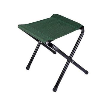 Imagem de Banqueta Banco Banquinho Cadeira Dobravel Assento Portátil