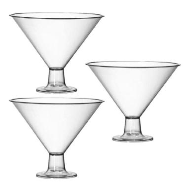 Imagem de Kit 03 Taça Martine Doceira Bomboniere Sobremesas 2400Ml