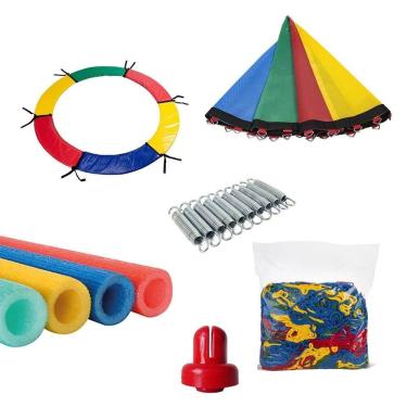 Imagem de Kit de Acessórios Premium para Reposição Cama Elástica de 3,05m ou 3,10m ChicoPlay