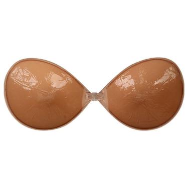 Imagem de Sutiã Aderente Invisível Adesivo Bojo Push Up Junta Levanta Seios Transparente Lupo 40288