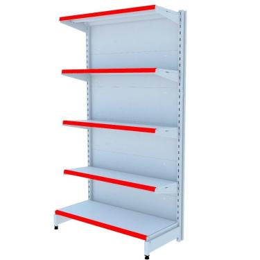 Imagem de Gondola Parede 196 Amapa Flex 60 Inicial Branco Fx Vermelho