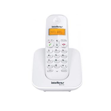 Imagem de Telefone Sem Fio Intelbras Ts 3110 Branco C/Identificador Tho 4123010